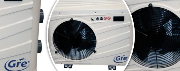 Pompe a chaleur Gre DREAMPAC PRO 3kW monophasee - Pompe à chaleur Gré DREAMPAC PRO Silencieuse et robuste