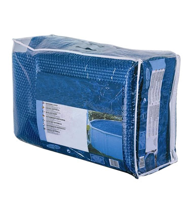 Couverture solaire d'ete DREAMPOOL 180µ ovale 9.95 x 5.45m coloris bleu