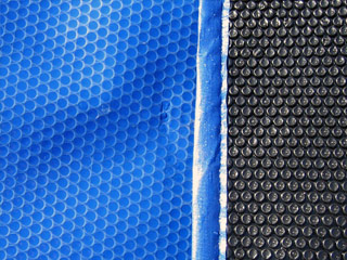 Couverture solaire d'ete DUOLIS BLACK dimensions 4.00 x 8.00m